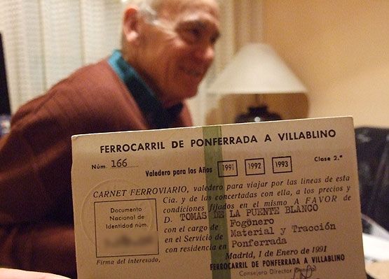 Tomás de la Puente Blanco, trabajador durante 38 años en la MSP