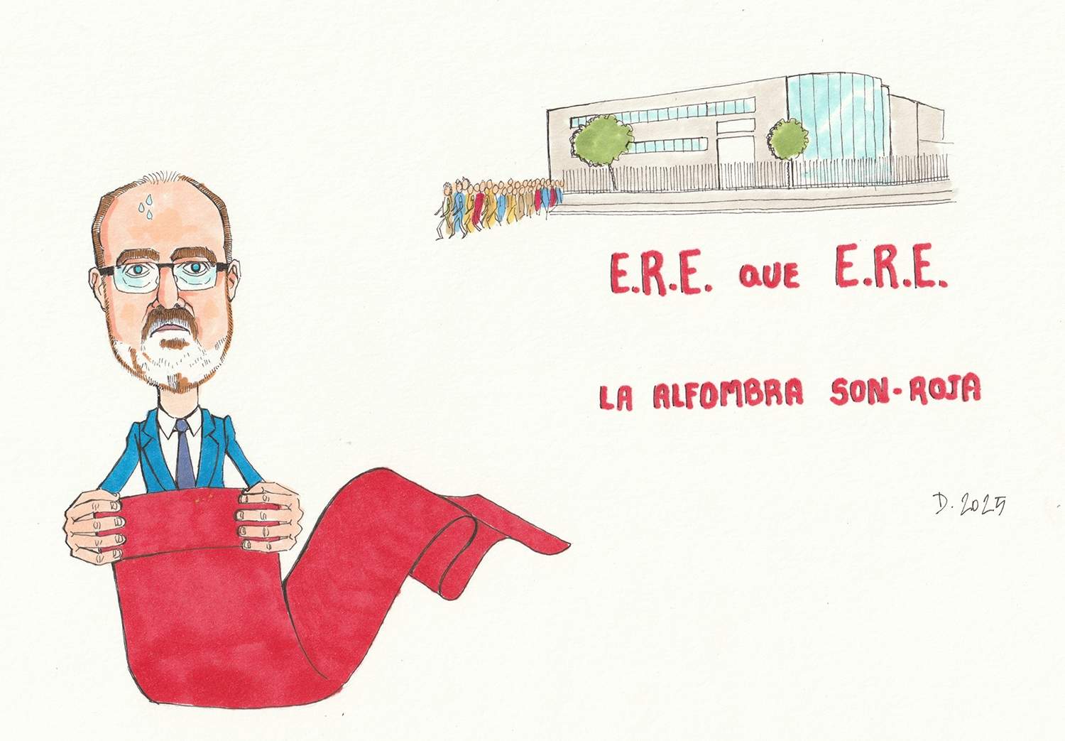 Viñeta semanal de Daniel Buitrón (InfoBierzo)