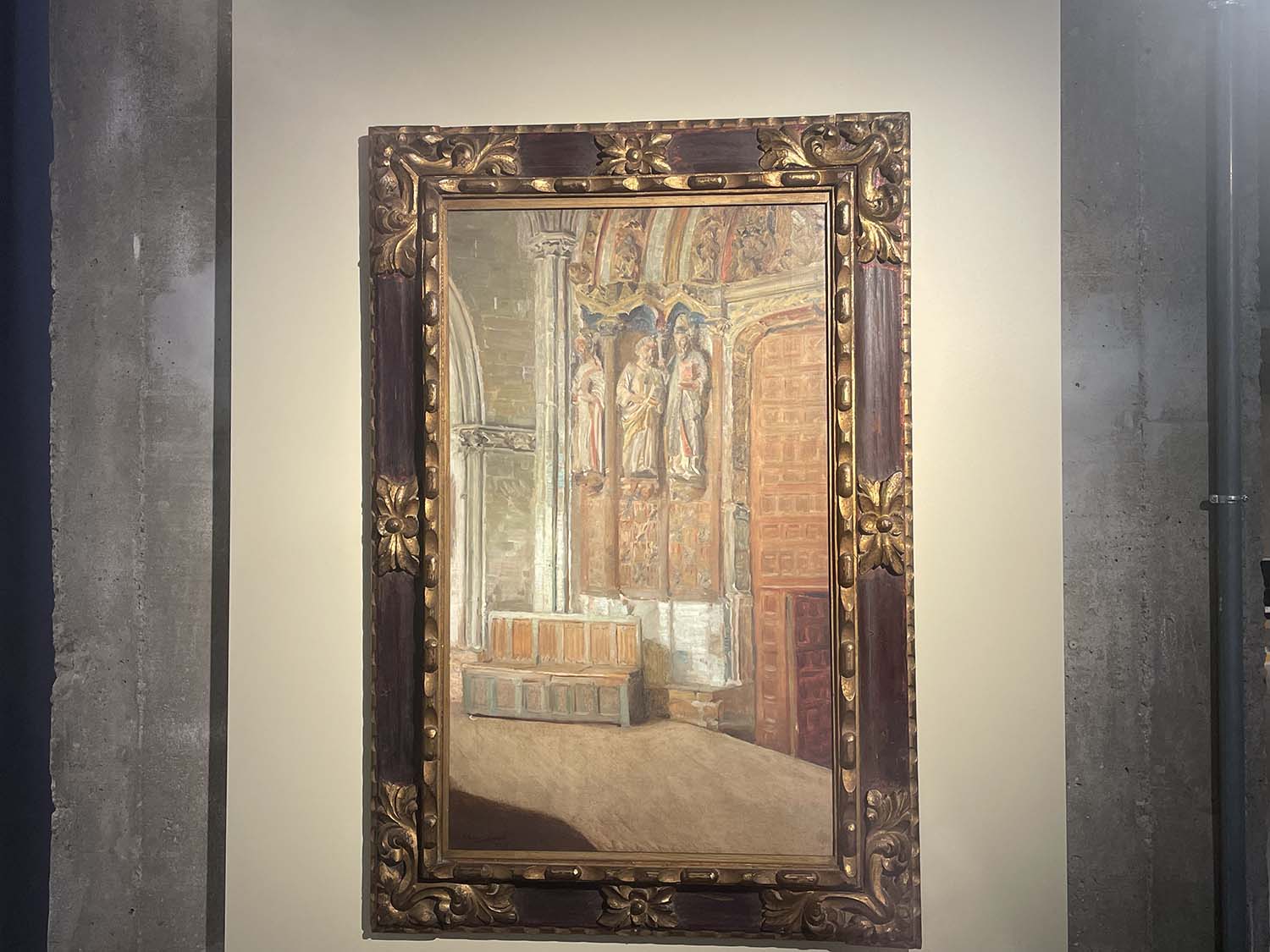 Interior de Catedral de León Museo Sorolla 1 Interior de Catedral de León Museo Sorolla 1