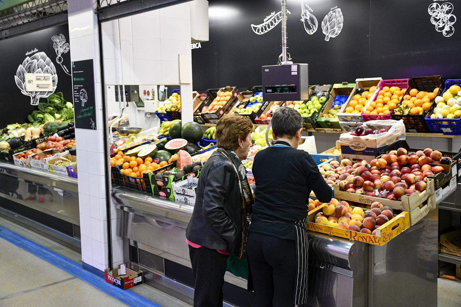 Frutería del Mercado de Abastos de Ponferrada