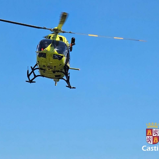 Helicóptero medicalizado del Sacyl Helicóptero medicalizado del Sacyl
