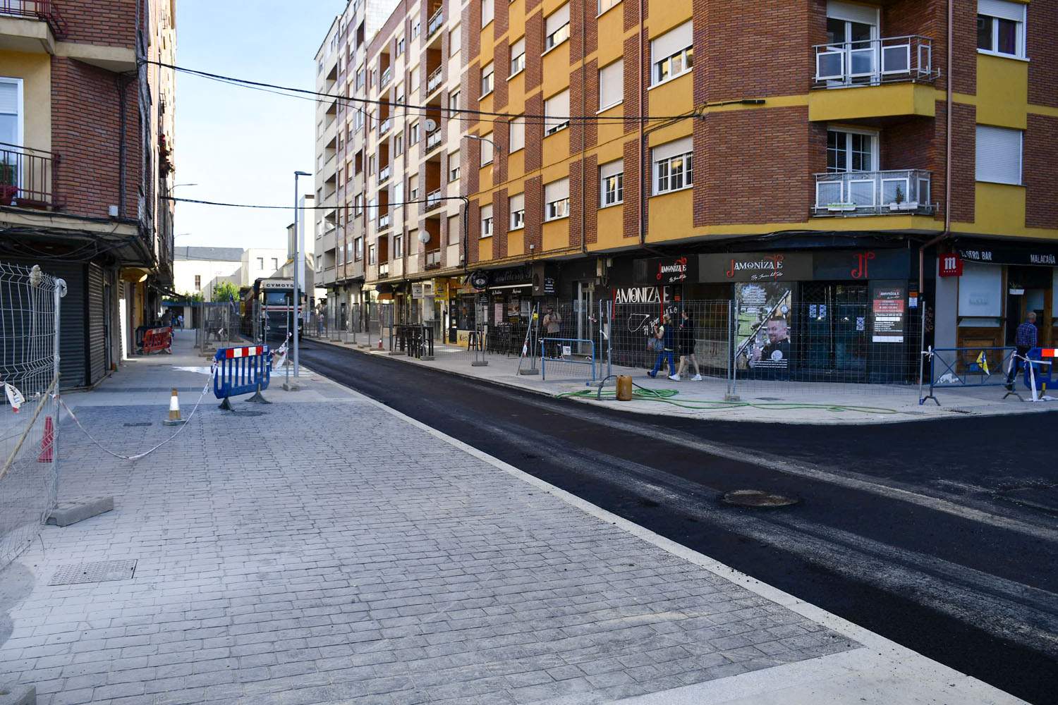 Obras en Obispo Osmundo 