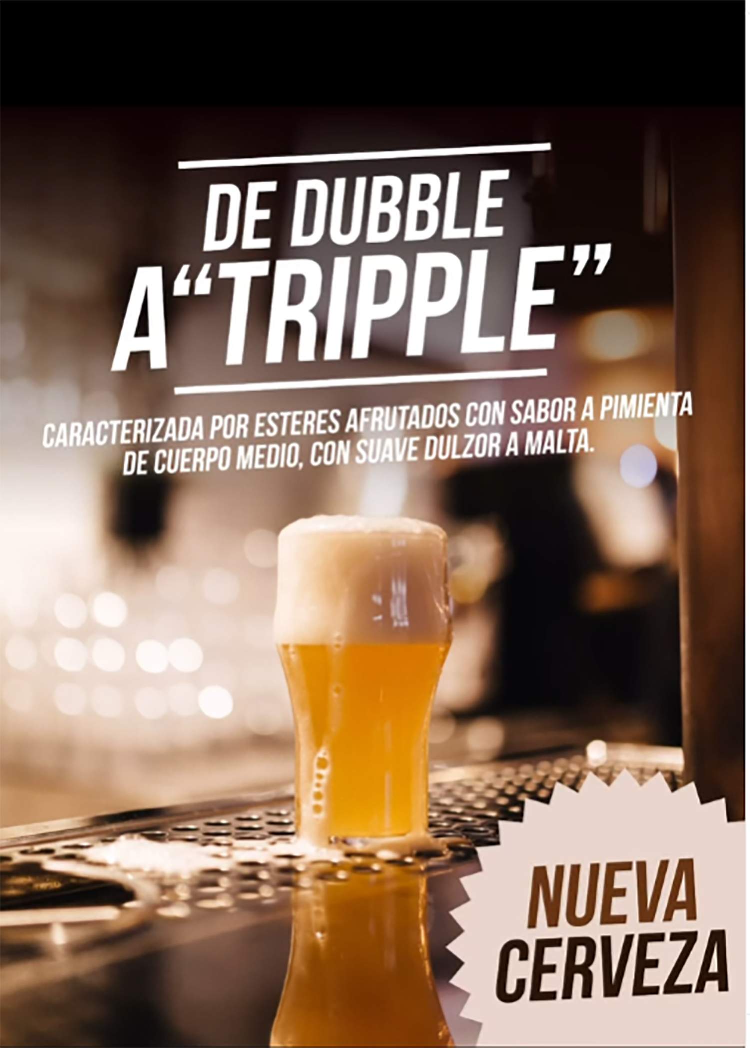 Cerveza 'Tripple' del Yunque