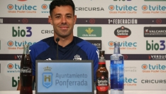 Alvaro Bustos en rueda de prensa Alvaro Bustos en rueda de prensa