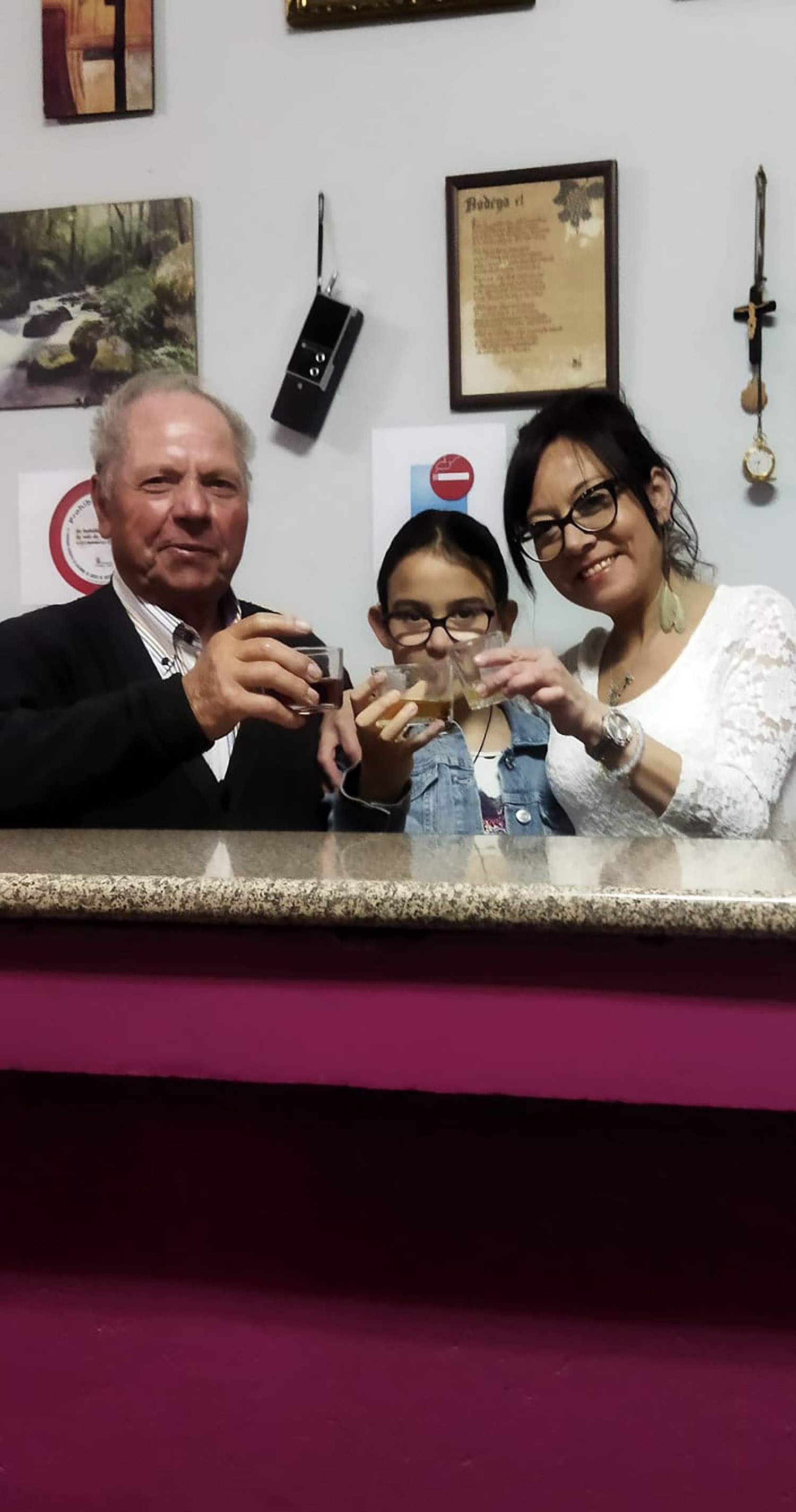 Kimera García del Río en la bodega El Racimo