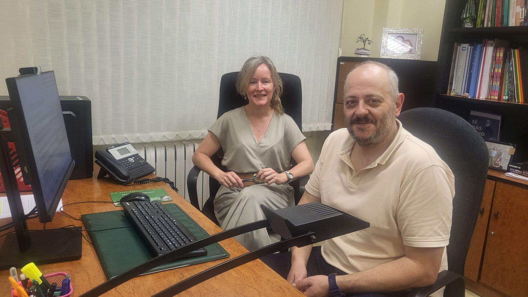 Rosana Fuentes y José Luis del Campo 