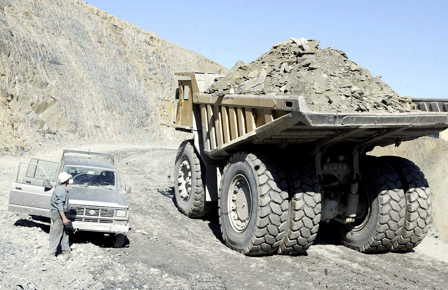 Imagen de archivo de una explotación de pizarra en Zamora