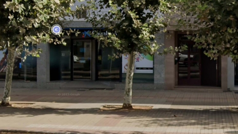 Intento de robo fallido en La Caixa de Cuatrovientos