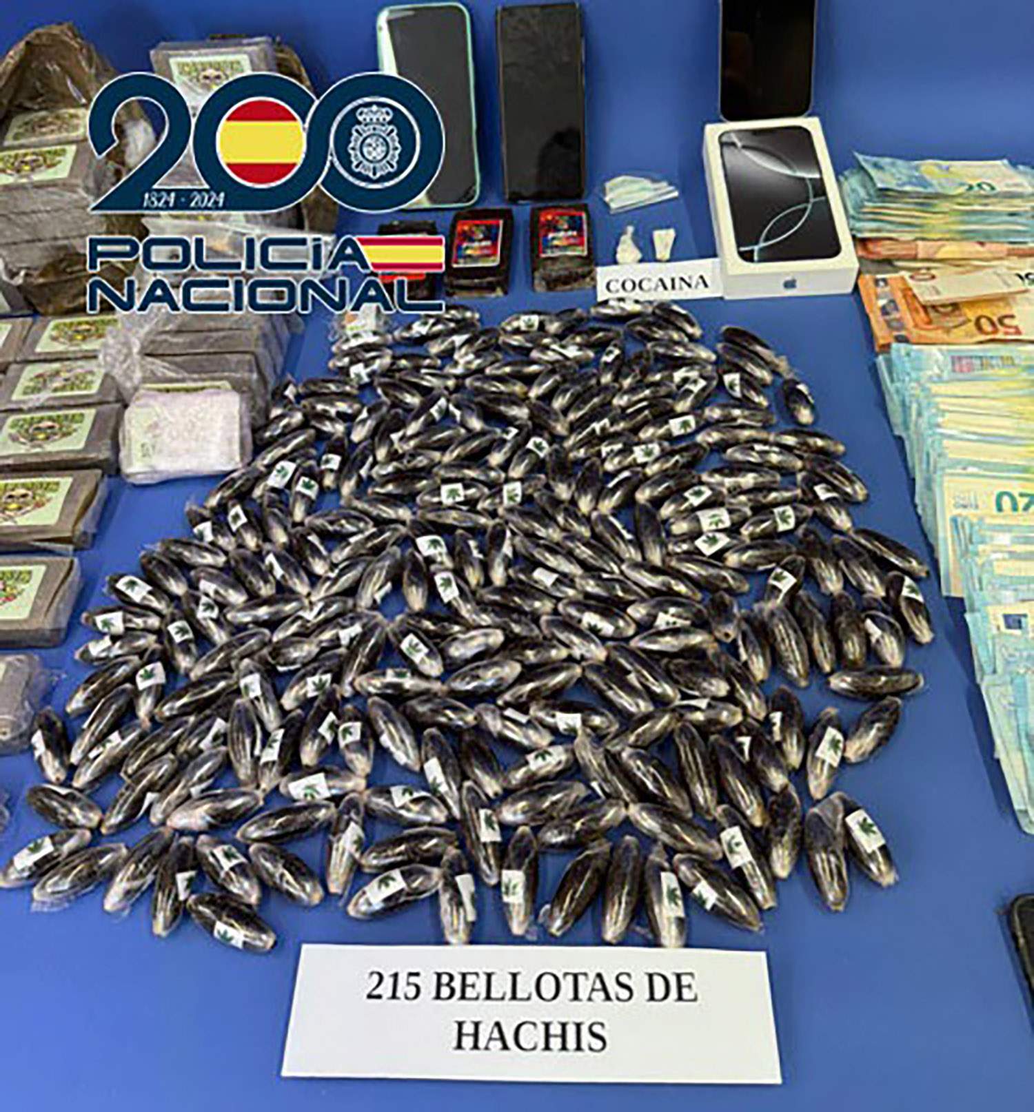 Hachís incautado en Ponferrada