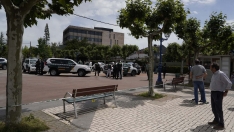 César Sánchez ICAL. / Imagen del suceso en Bembibre César Sánchez ICAL. / Imagen del suceso en Bembibre