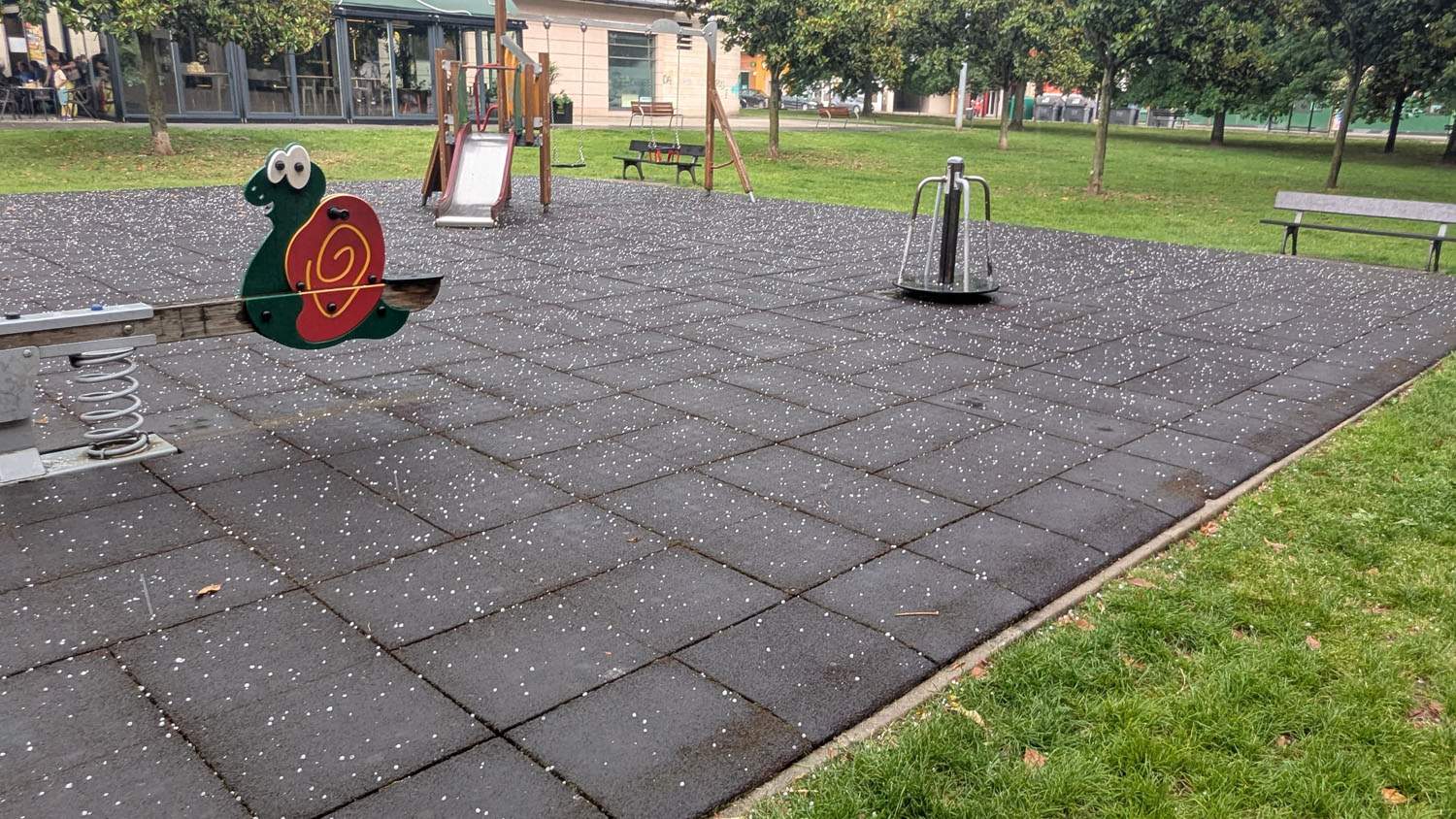 Granizo en Ponferrada (1)