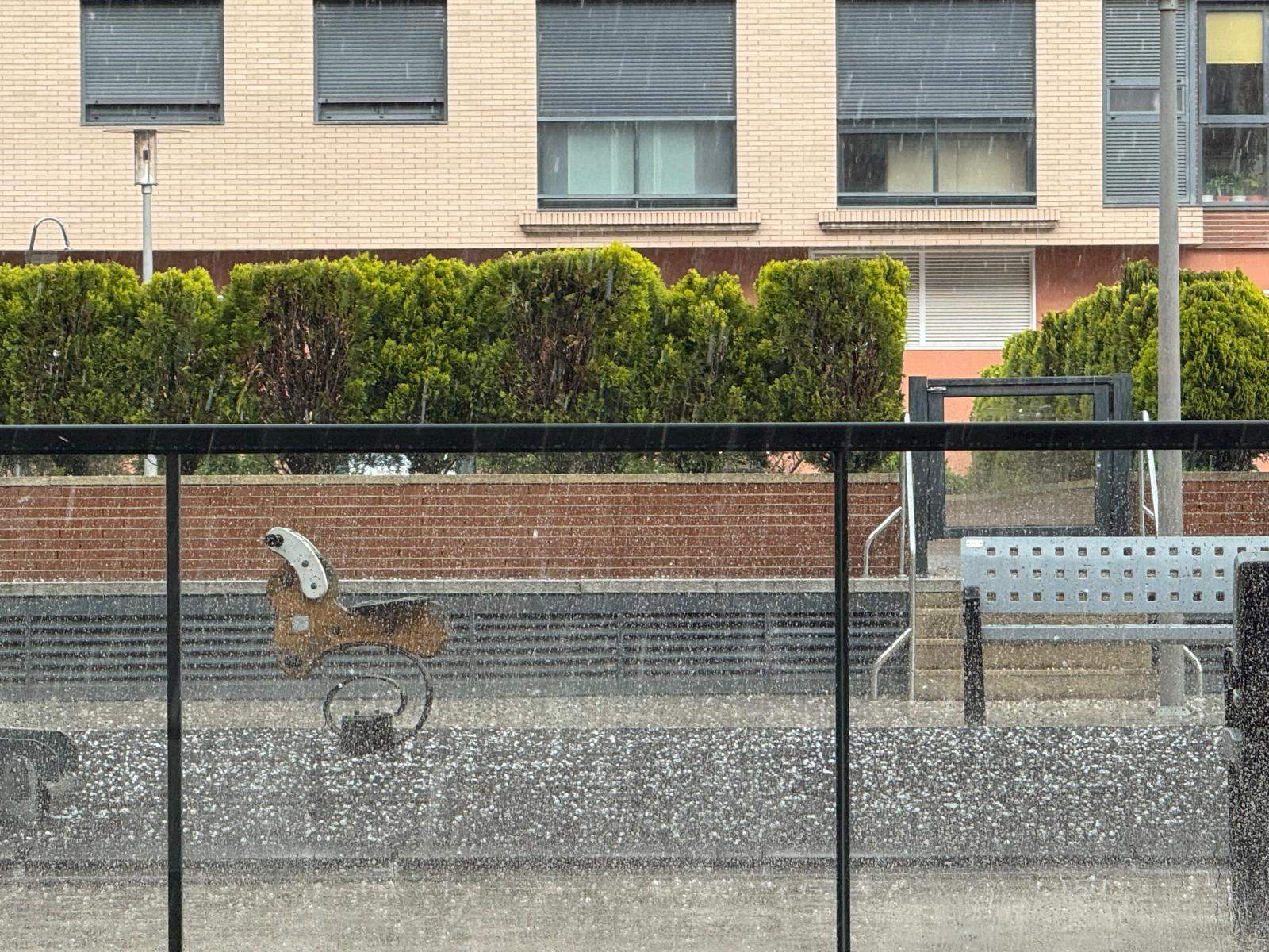Granizo en Ponferrada
