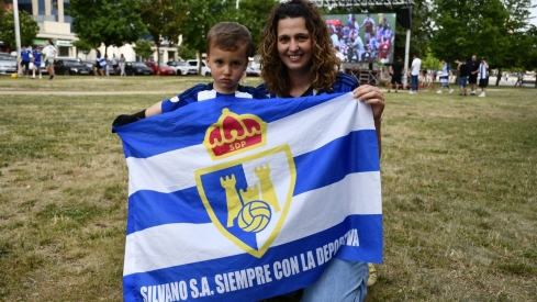 Pantalla en La Rosaleda para animar a la Ponferradina (4)