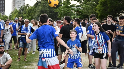 Pantalla en La Rosaleda para animar a la Ponferradina (119)