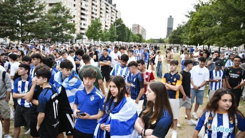 Pantalla en La Rosaleda para animar a la Ponferradina 