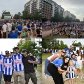 la afición durante el Antequera Ponferradina la afición durante el Antequera Ponferradina