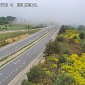 Niebla en el puerto del Manzanal.