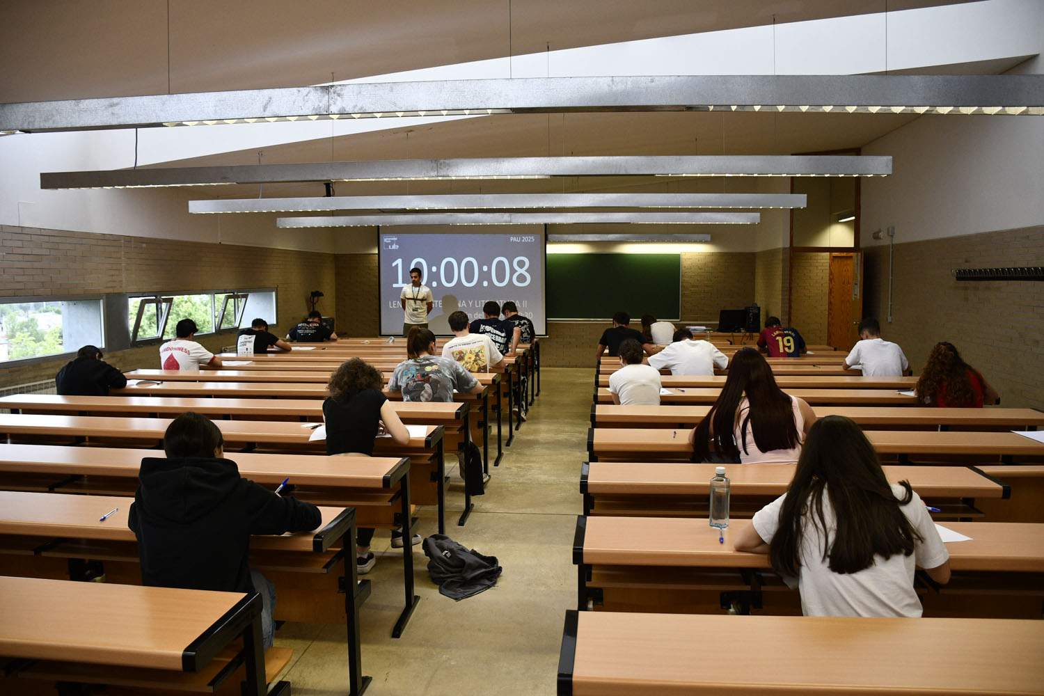 Celebración de la PAU en el Campus de Ponferrada