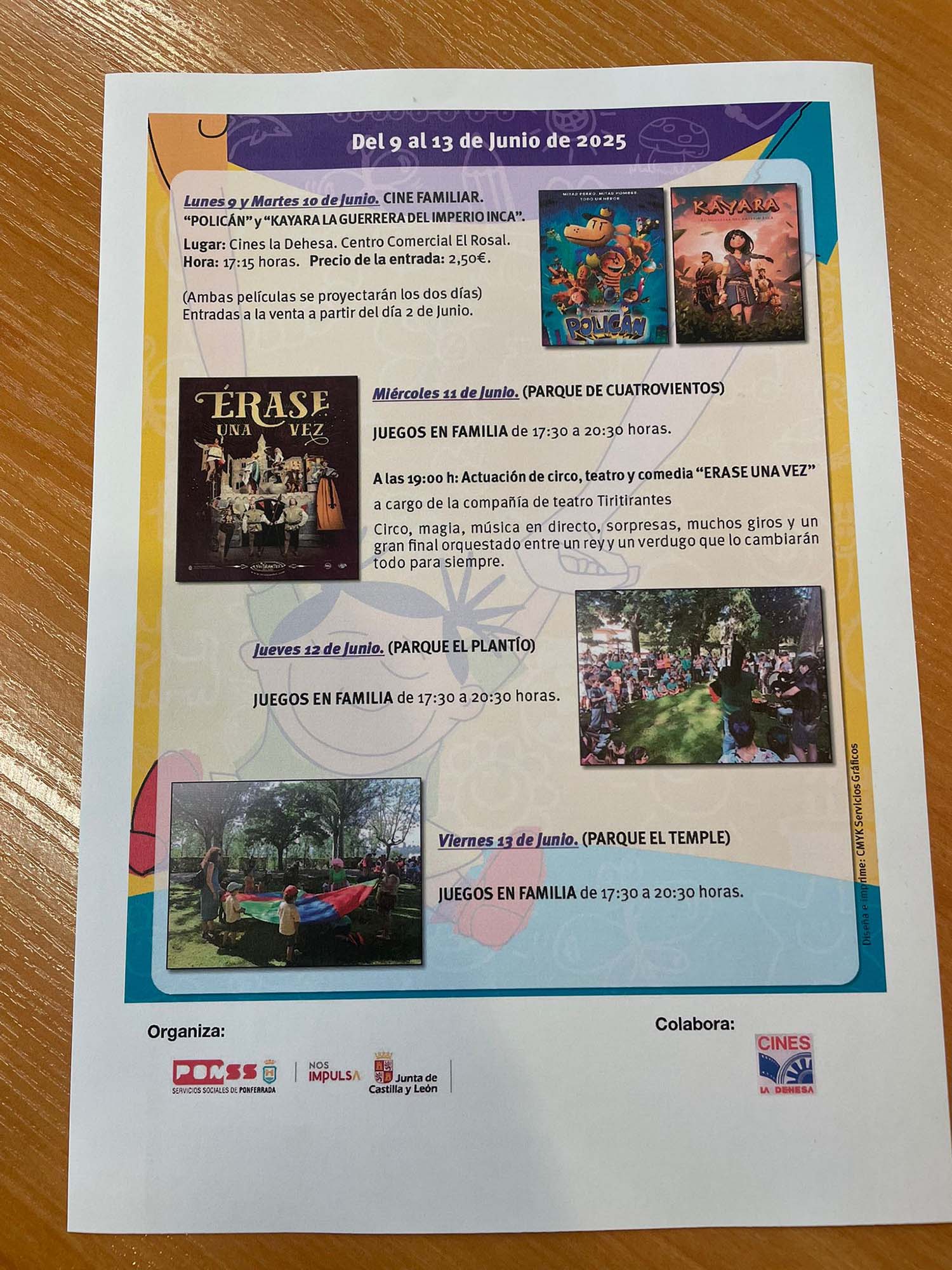 cartel taller verano