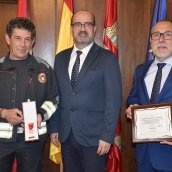 La ayuda de los Bomberos de Ponferrada en Valencia por la Dana, Medalla de Oro al Mérito de Castilla y León