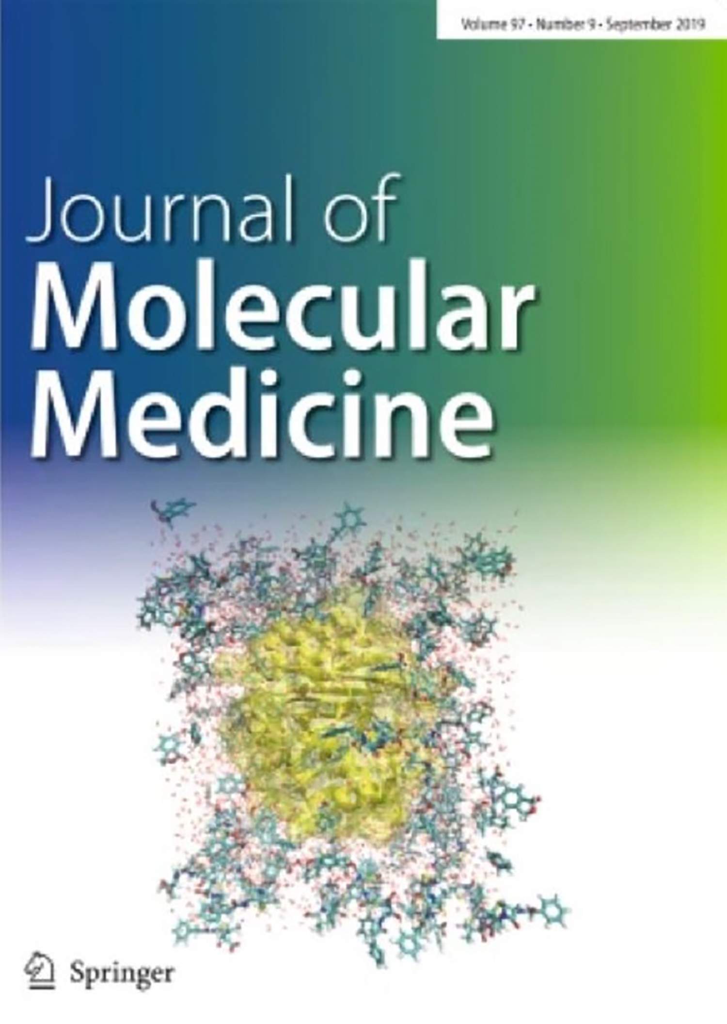 Portada Revista 'Journal of Molecular Medicine'