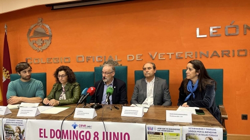 Los veterinarios de la provincia de León salen a la calle para reclamar "una sanidad animal digna"