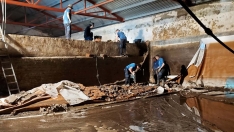 Obras en el depósito de Villafranca del Bierzo | Villafranca del Bierzo vuelve a sufrir nuevos cortes en el abastecimiento del agua 