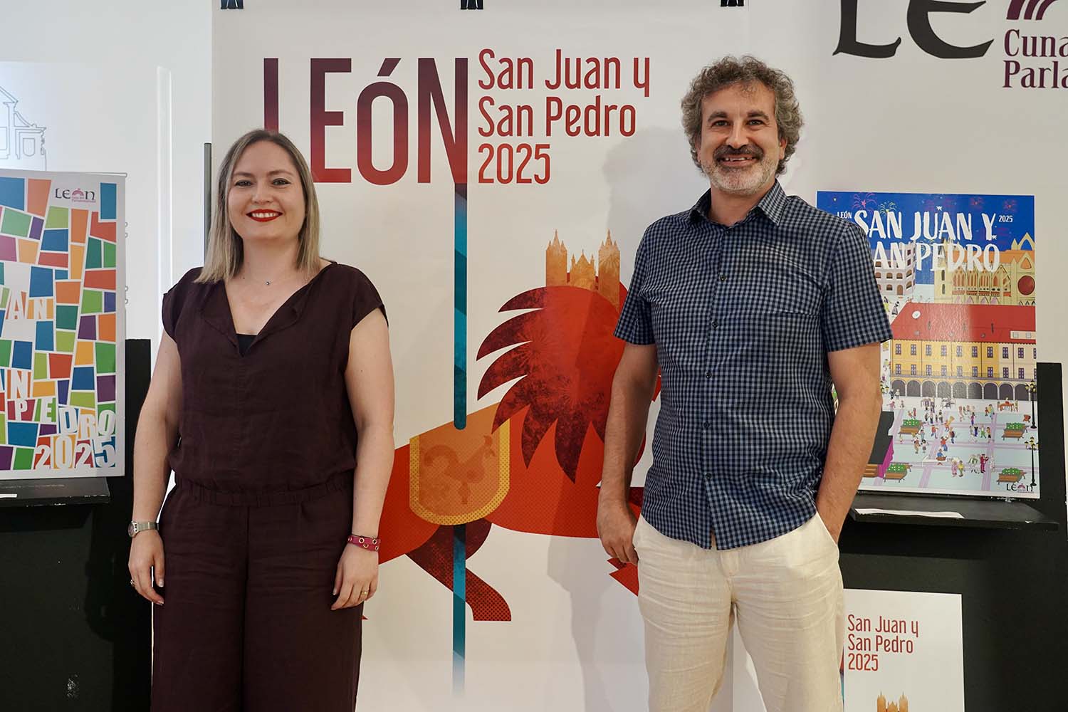 Campillo ICAL. La concejala de Fiestas, Camino Orejas, y el técnico municipal, Óskar Álvarez, presentan la programación de las fiestas de San Juan y San Pedro 2025. Campillo ICAL. La concejala de Fiestas, Camino Orejas, y el técnico municipal, Óskar Álvarez, presentan la programación de las fiestas de San Juan y San Pedro 2025.