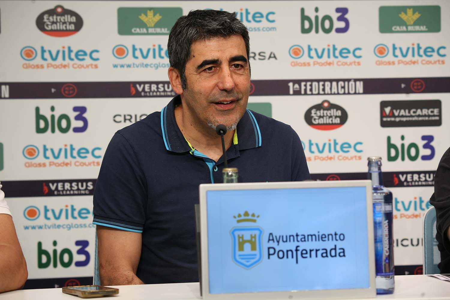 El presidente del baloncesto SDP, Óscar García. El presidente del baloncesto SDP, Óscar García.