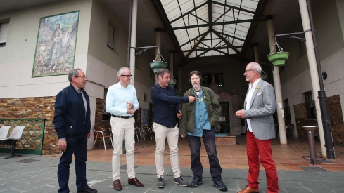 César Sánchez ICAL . Acto de presentación del programa de actos previsto con motivo de la celebración del 25 Aniversario del Albergue de Peregrinos de Ponferrada San Nicolás de Flüe