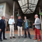 César Sánchez ICAL . Acto de presentación del programa de actos previsto con motivo de la celebración del 25 Aniversario del Albergue de Peregrinos de Ponferrada San Nicolás de Flüe