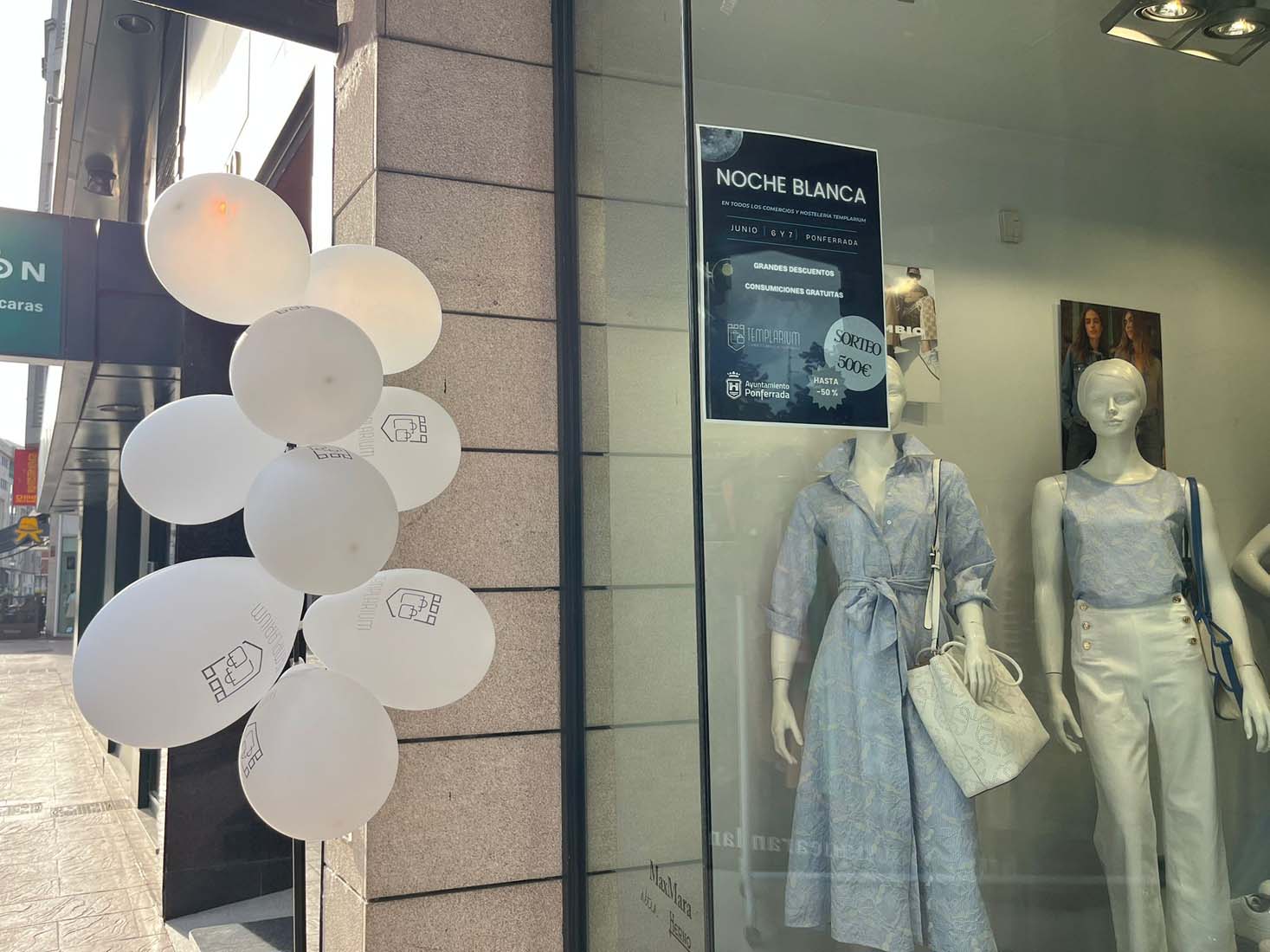 Inauguración de la Noche Blanca en Ponferrada 