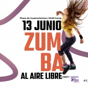 Asprona Bierzo y Altafit 'mueven' la inclusión con una clase de zumba al aire libre en Cuatrovientos