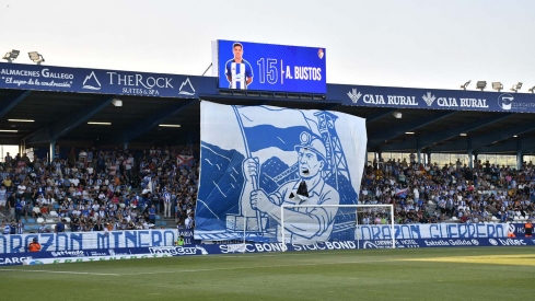 Tifo de la Ponferradina Tifo de la Ponferradina