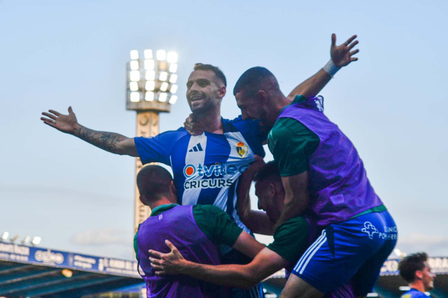 Segundo gol de Cortes en la Ponferradina - Antequera 