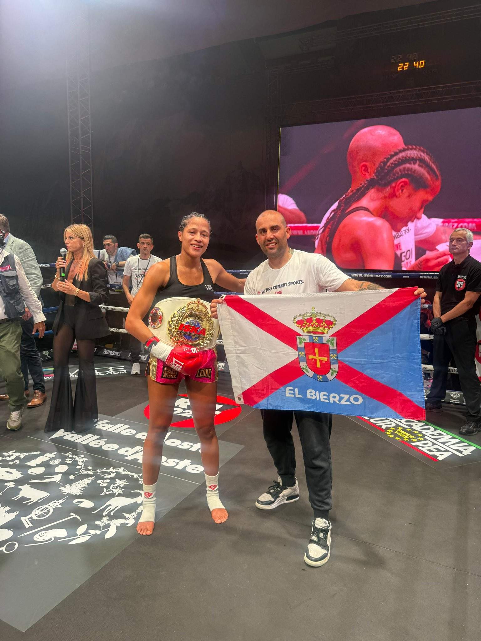 Débora Évora campeona del mundo de ISKA