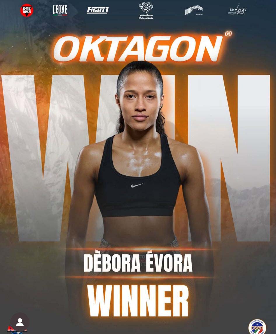 Débora Évora campeona del mundo de ISKA .