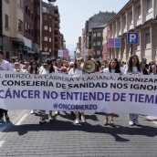 César Sánchez ICAL. Manifestación de la plataforma Oncobierzo (9)