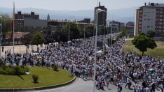 César Sánchez ICAL. Manifestación de la plataforma Oncobierzo (13)