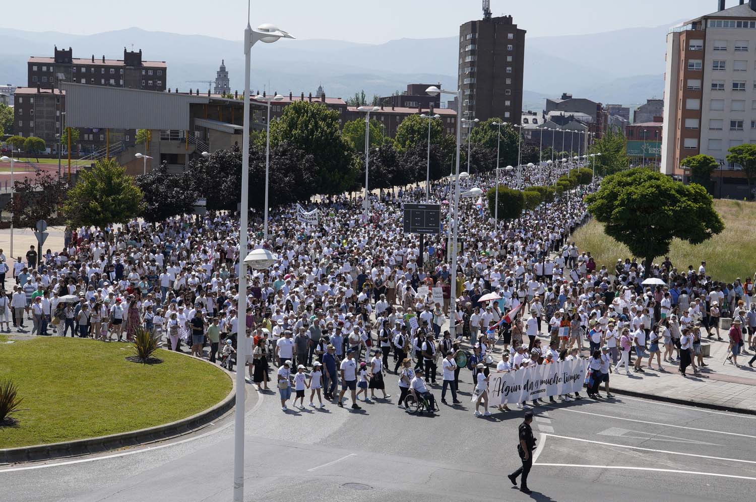 César Sánchez ICAL. Manifestación de la plataforma Oncobierzo (1)