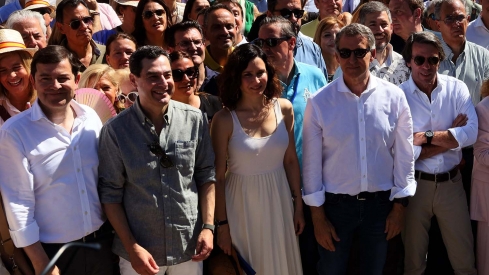 ICAL . El Partido Popular celebra una manifestación en Madrid en contra de “la corrupción, la mentira y la infamia” de la que acusan al Gobierno de España