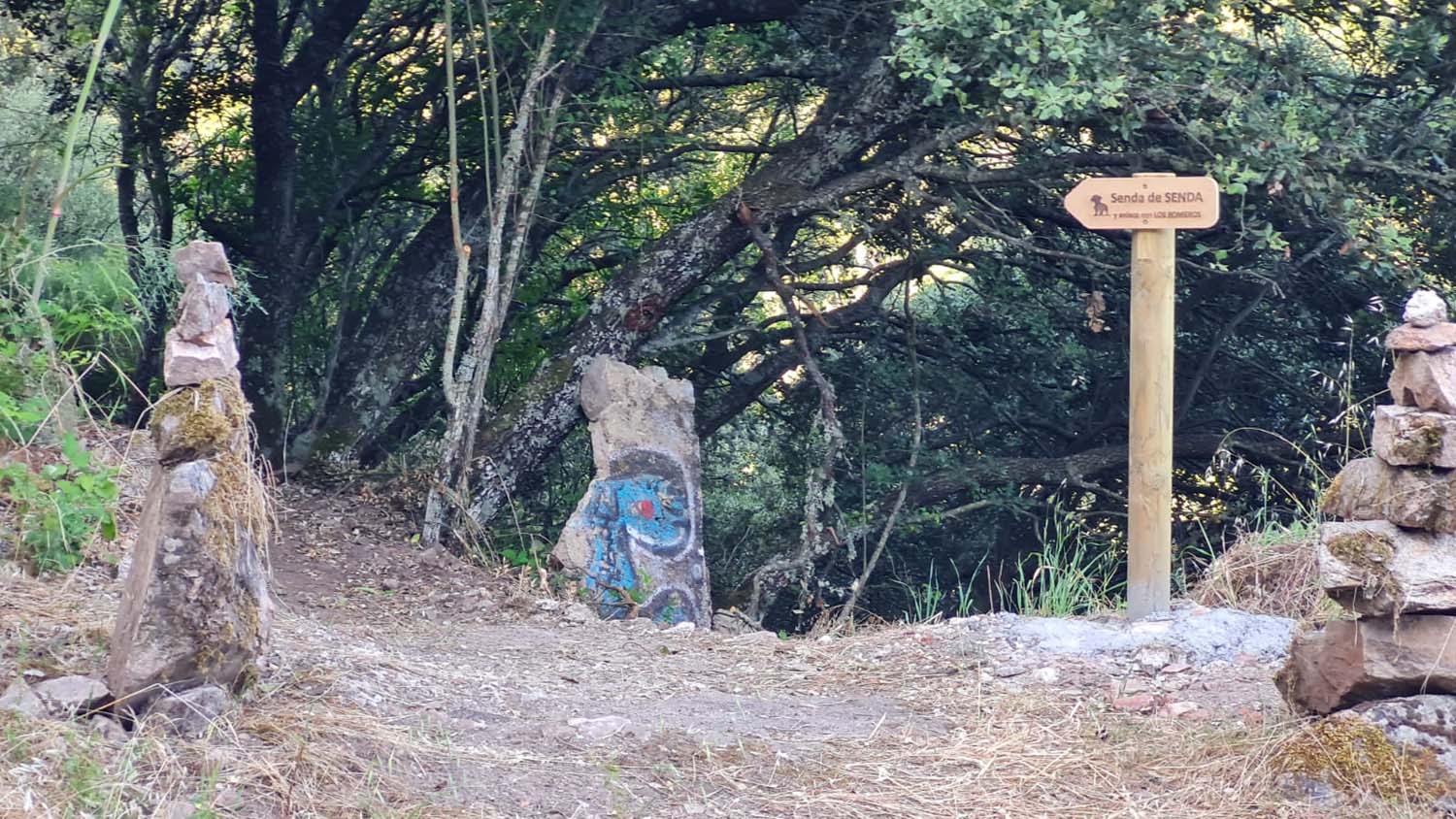 La Senda de los Romeros y su conexión con la Senda de Bas luce nuevas señales (6)