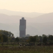 César Sánchez ICAL . Intensa calima en El Bierzo | Alerta en Castilla y León por la intrusión de partículas de polvo africano