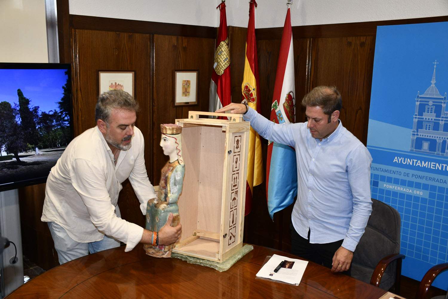 Restauración de la virgen (2)