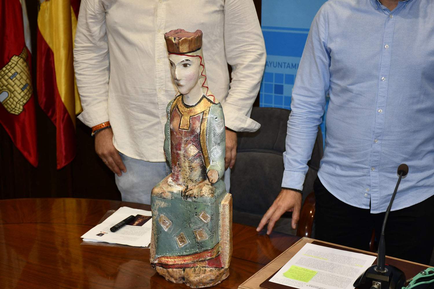 Restauración de la virgen (4)