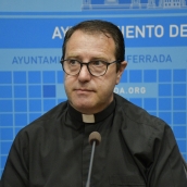 El responsable de Patrimonio de la Diócesis de Astorga, Víctor Murias, sobre la iglesia de Arganza