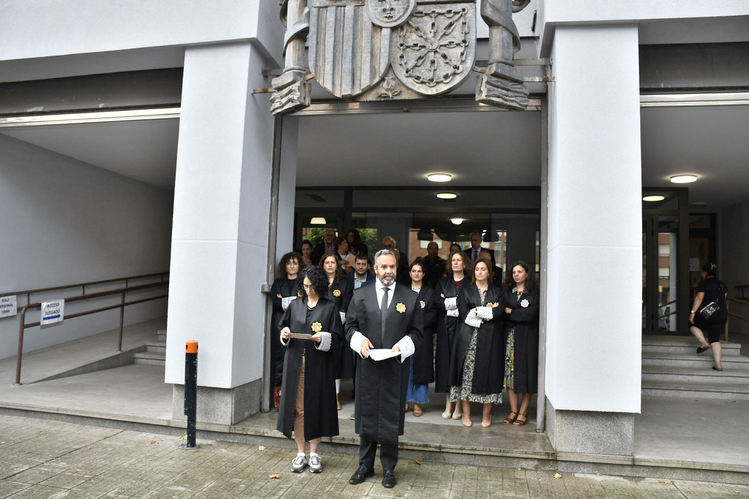 Protestas en el juzgado de Ponferrada (1) Protestas en el juzgado de Ponferrada (1)