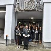 Los magistrados y fiscales de Ponferrada claman contra la modificación de acceso a sus profesiones y el Estatuto Orgánico del Ministerio