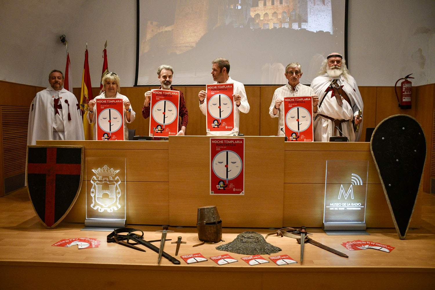 Ponferrada 'cabalga' hacia la Noche Templaria con 800 plazas para la cena y una lista de espera de 4 años para ordenarse