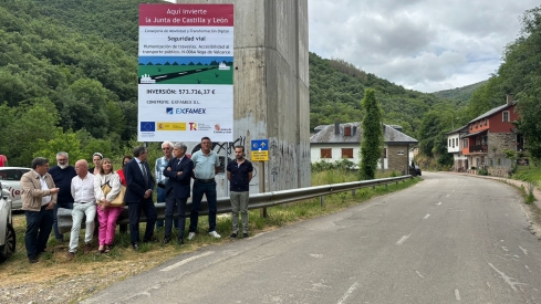 La Junta destina un millón de euros a reforzar la seguridad vial en Riello, Ambasmestas y Vega de Valcarce